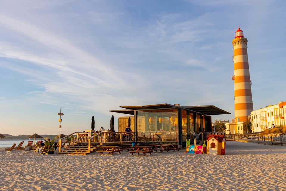 Lounge com farol