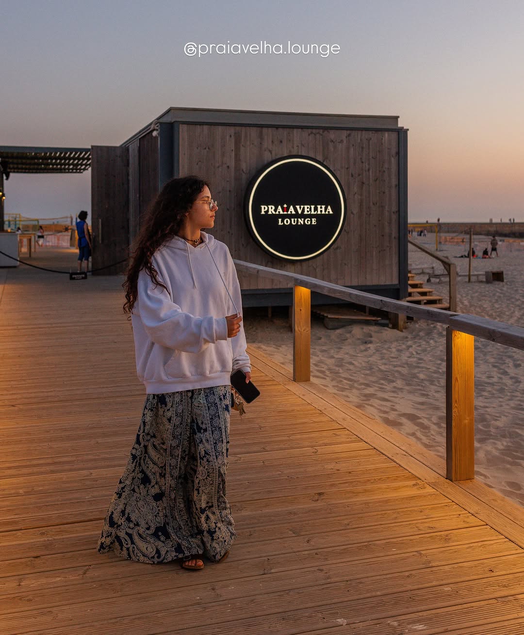 Boardwalk sunset